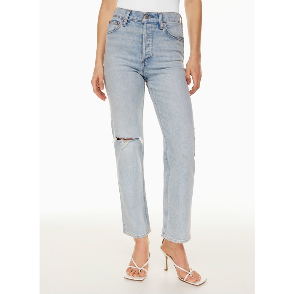 Aritzia Denim Forum THE ARLO HIGH RISE STRAIGHT